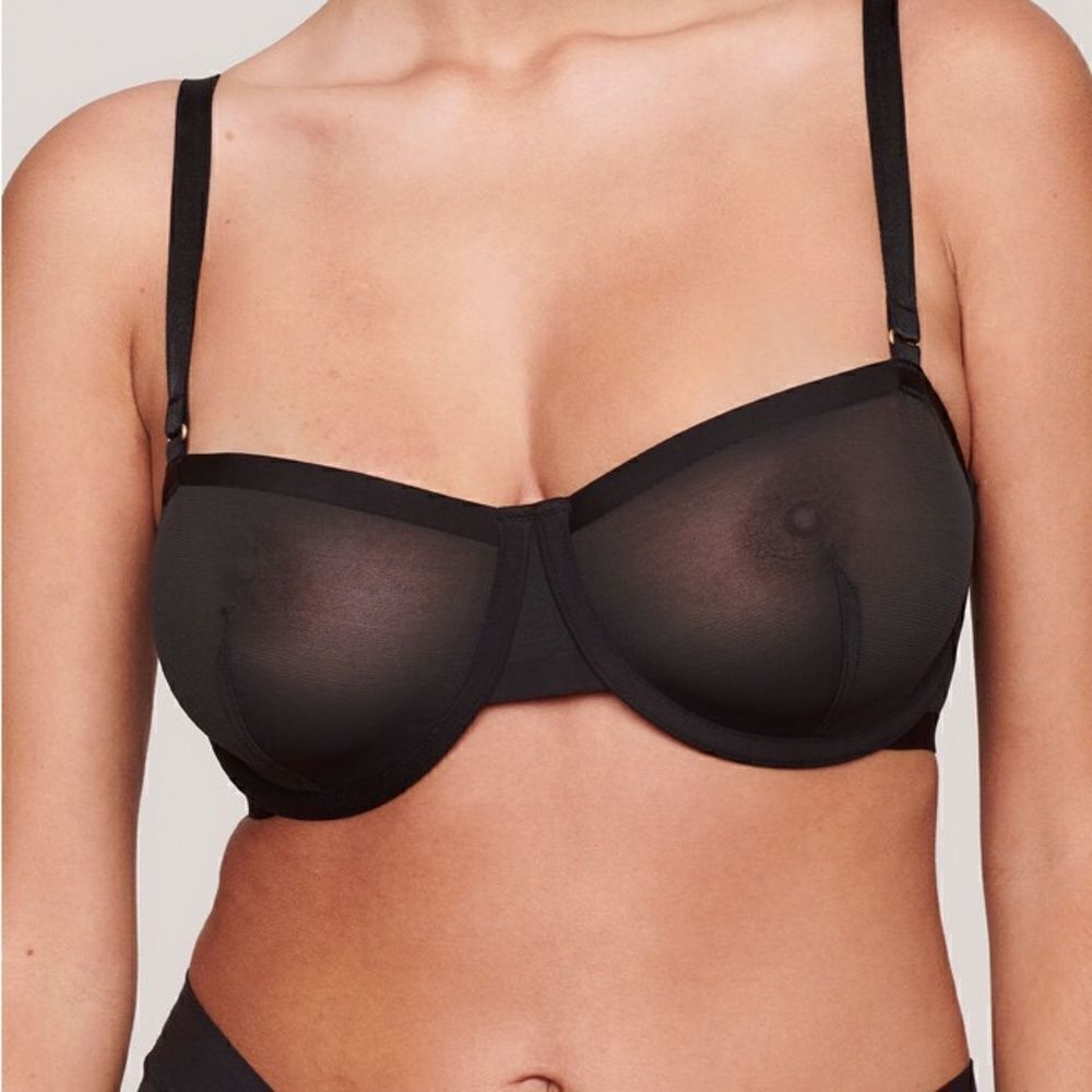 Cuup THE BALCONETTE - MESH Bra size 32 D